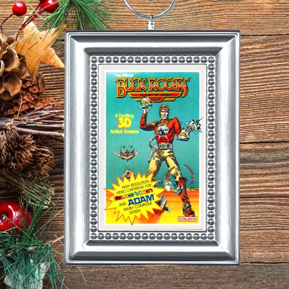 ColecoVision Buck Rogers Video Game Memorabilia Christmas Tree Ornament